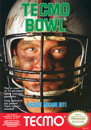 Tecmo Bowl (USA) box art